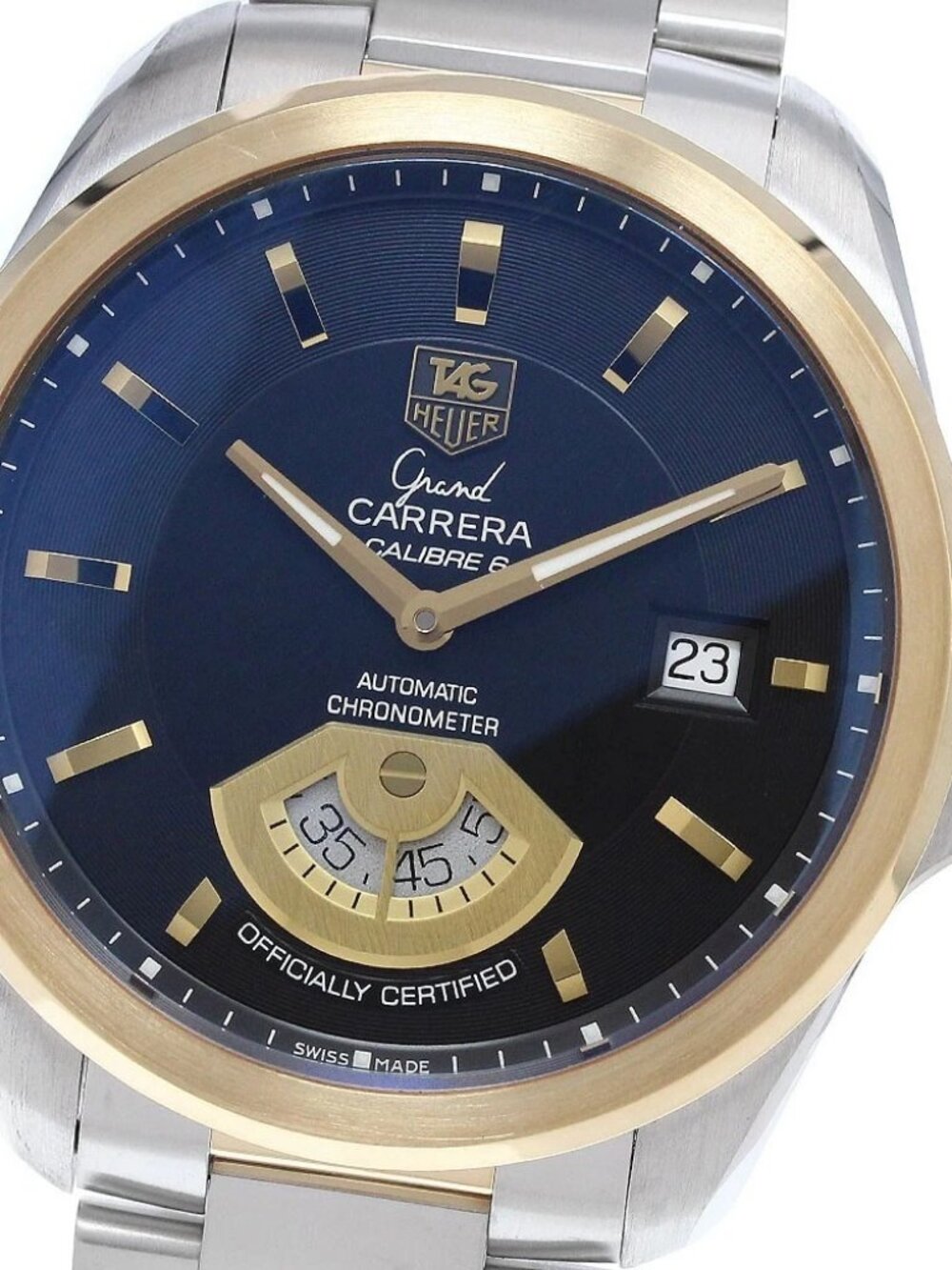 TAG HEUER Grand Carrera WAV515A Caliber 6 Date Automatic Men's Watch